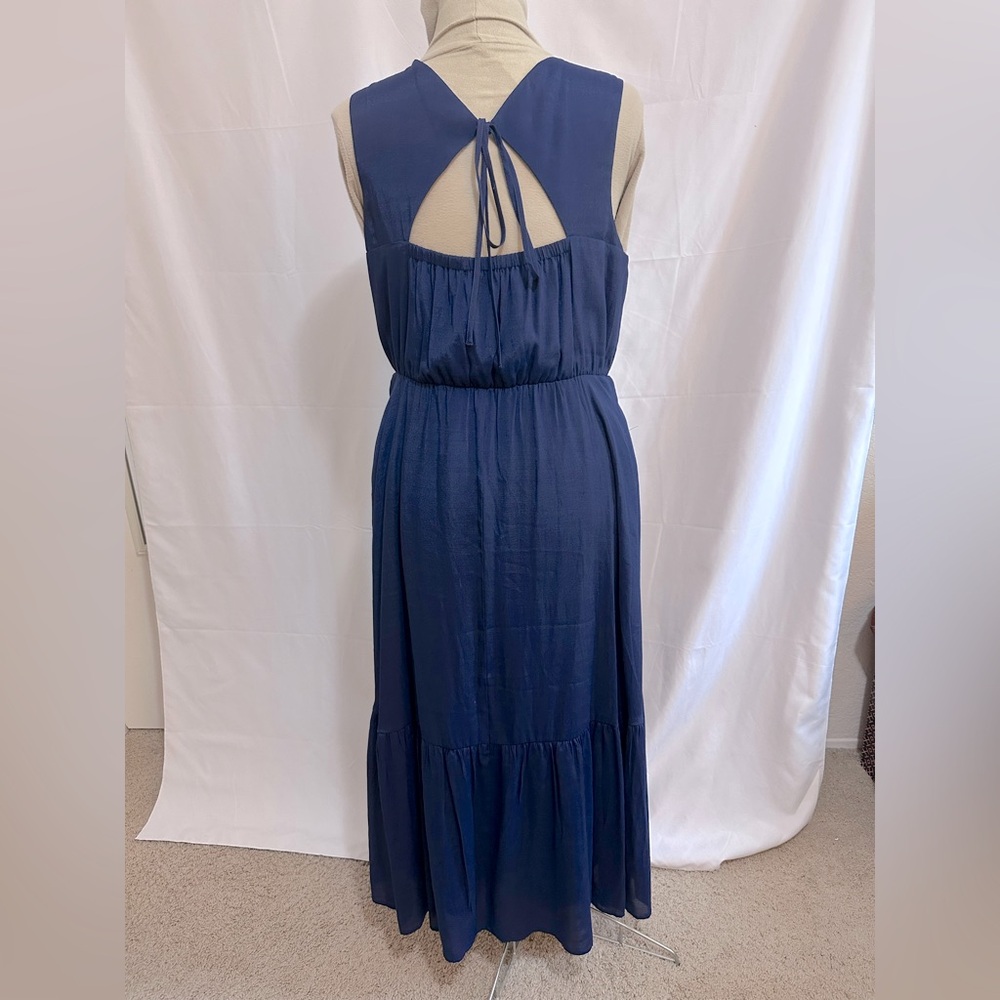 Banana Republic Open Back Midi Dress NWT